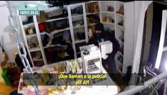 En vídeo | Las espeluznantes imágenes del robo en casa de Rocío Osorno: "¡Ayuda!"