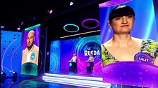 Fran González y Lilit Manukyan, primeros concursantes de 'Rueda la letra'