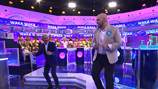 La divertida prueba musical que ha puesto en pie al plató de ‘Rueda la letra’