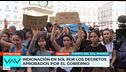 Indignación total en Sol por los decretos aprobados por el Gobierno: “Sin el decreto Maricarmen, de aquí no se mueve nadie”