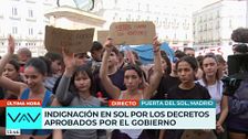 Indignación total en Sol por los decretos aprobados por el Gobierno: “Sin el decreto Maricarmen, de aquí no se mueve nadie”