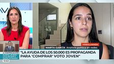 Marta García, analista política, sobre las medidas de la vivienda: "Es una estrategia más de Sánchez"