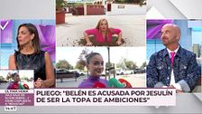Luis Pliego: "Belén es acusada por Jesulín de ser la topa de Ambiciones"