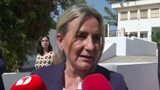 Milagros Tolón, ministra de Educación en Ceuta: “La seguridad está garantizada, no ver oficiales de uniforme no significa que no haya”