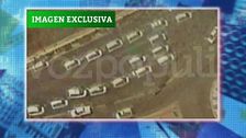 ¿Convoy de inmigrantes o una estación de taxis de Marruecos?