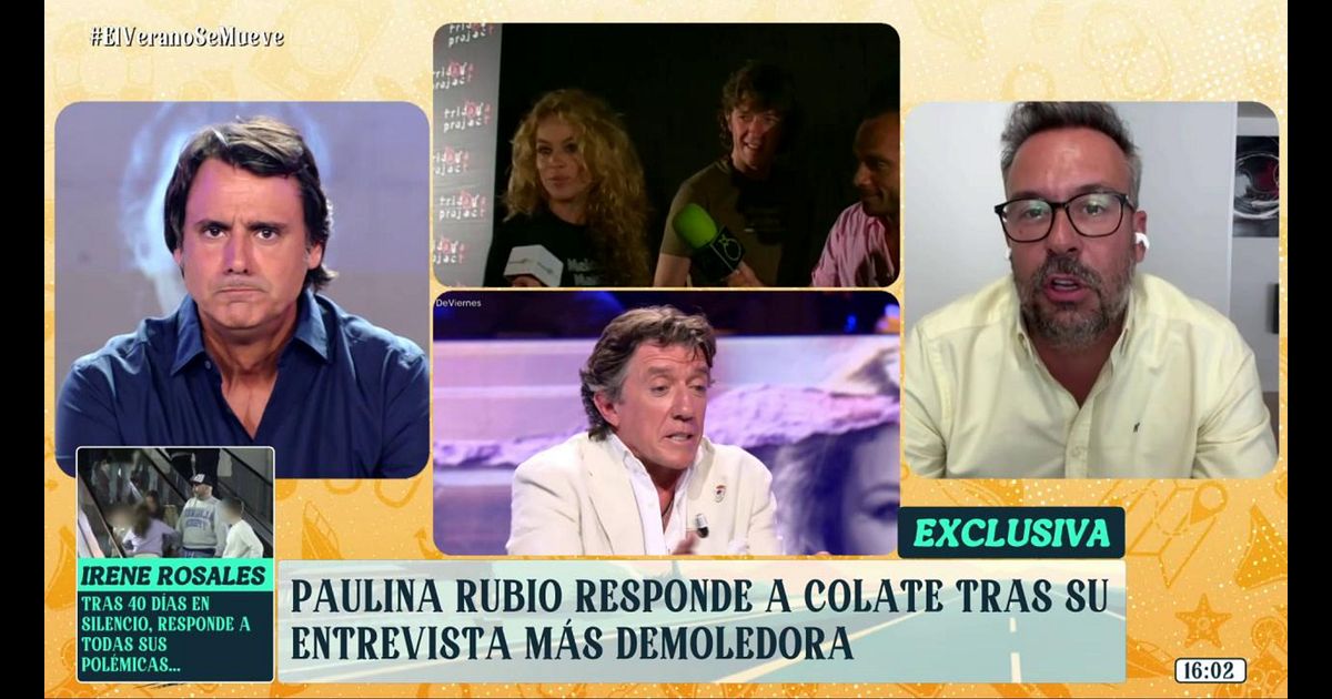 Kike Calleja desvela la opinión de Paulina Rubio sobre la entrevista de Colate: "Le parece un despropósito" Video