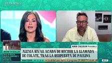 Alexia Rivas comparte la respuesta de Colate a Paulina Rubio: "Me dice que lo más caro que ha hecho en su vida es separarse de esa señora"