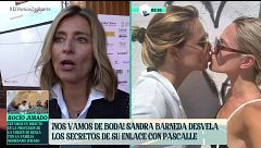 Sandra Barneda desvela los detalles de su boda con Pascalle Paerel: de la fecha al país escogido