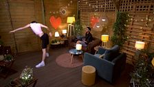 El baile de Hugo deja impactado a David: “Es súper elástico”
