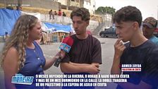 La historia de dos jóvenes palestinos en Ceuta: nueve meses huyendo de la guerra, ocho horas a nado y más de un mes durmiendo en la calle