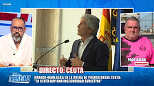 ¿Qué opinan los vecinos que viven frente a las carpas recién instaladas en Ceuta?: "No vivimos en paz"