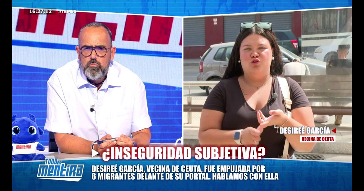 Todo es mentira: Desireé García, vecina ceutí, responde a Marlaska tras ...