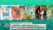 María Antonia Laparte cuenta la intrahistoria de la portada de Marta Sánchez en 'Interviú': "Cobró 40 millones de pesetas"