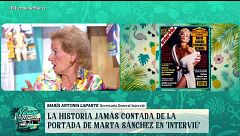 María Antonia Laparte cuenta la intrahistoria de la portada de Marta Sánchez en 'Interviú': "Cobró 40 millones de pesetas"