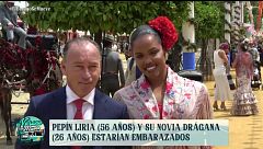 Pepín Liria, de 56 años, y su novia Drágana, de 26, podrían estar esperando un hijo