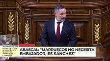 Abascal, a Pedro Sánchez: "Muy valiente contra el rey de España y muy sumiso con el de Marruecos"