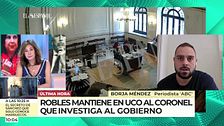 Borja Méndez, sobre el ascenso del coronel que investiga al Gobierno: "En realidad, Margarita Robles ha hecho lo que le tocaba"