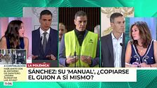 El manual de Sánchez ante las crisis: copiar su propio guion para salvarse