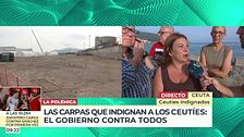 Vecinos ceutíes, indignados ante los nuevos campamentos para los migrantes: "Nadie mira por nuestros derechos. La solución es que los echen"