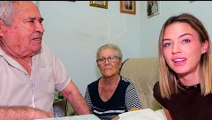 Almudena habla de su futura maternidad con Borja con sus abuelos