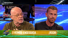 Alfredo Duro desvela la conversación de Simeone con Julián Álvarez antes del partido en Liverpool y Jota Jordi contesta