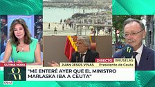 Vivas, presidente de Ceuta: "Me enteré ayer de que el ministro Marlaska venía hoy a Ceuta"