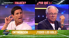 Josep Pedrerol y Edu Aguirre, críticos con la afición del Real Madrid por los pitos