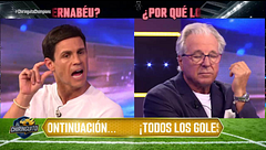 Josep Pedrerol y Edu Aguirre, críticos con la afición del Real Madrid por los pitos