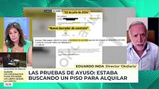 Inda, sobre el ático de Ayuso: "Ella tenía un contrato de alquiler previo. El inmueble era para oficinas"