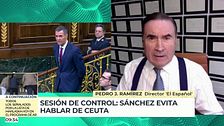 Pedro J. Ramírez, del escenario que rodea a Sánchez: "Va a compensar su ausencia en verano con una gira mediática"