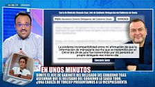 Dimite Gonzalo Sanz, jefe del gabinete del delegado de Gobierno en Ceuta, y se despide con pullita al CNI