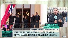 Giovanna González cuenta cómo se ha vivido la primera aparición oficial de Haakon VIII y Mette-Marit tras el funeral del rey Harald