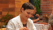Aurora se desquicia viendo comer espagueti a David: “Me está matando”