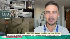 David Gutiérrez, portavoz nacional de CEP: "No nos pueden tratar peor que a quien ha entrado pegando una patada en a puerta"