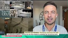 David Gutiérrez, portavoz nacional de CEP: "No nos pueden tratar peor que a quien ha entrado pegando una patada en a puerta"