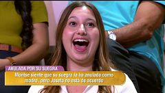 Carcajadas en plató ante la reacción de Pepi a las quejas de su nuera por la forma de tratar a su hijo