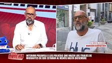 El organizador de la acampada en Ceuta se rompe al descubrir el preaviso de Interior: "A mí me has hundido con esa noticia"