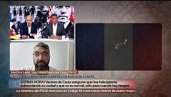 Melchor León hace un llamamiento a la calma después de que vecinos ceutíes avistaran un helicóptero sobrevolando la frontera: "No hay que alarmar"