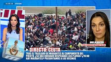 La portavoz de SUP desmiente al Gobierno al asegurar que el traslado al puerto de Ceuta ha salido muy bien: “No utilizaría esa palabra desde luego”