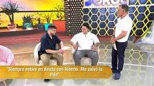 Aner sorprende a Alberto, que le acogió en su casa cuando no tenía nada: "Me salvó la vida"