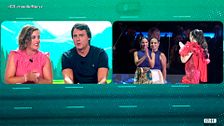 Kiko Rivera, fiel seguidor del debut de su novia como bailarina de Isabel Pantoja: su apasionado beso