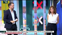 Ana Rosa reacciona a la última entrevista de Sánchez: "Me llamó la reacción su frialdad con la calidez de Vivas"
