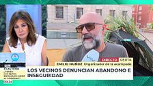 Vecino de Ceuta: "Vamos a simular los campamentos de los migrantes en las playas a modo de protesta"