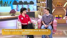 David le confiesa a su novio que está arrepentido de haber abierto su relación y toman una decisión sobre su futuro