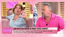 El tensísimo momento entre Meli Camacho y Kike Calleja en directo en 'Fiesta' por María Teresa Campos