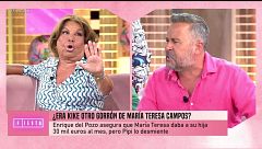 El tensísimo momento entre Meli Camacho y Kike Calleja en directo en 'Fiesta' por María Teresa Campos