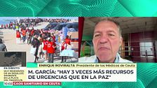 Presidente de los médicos de Ceuta responde a la ministra de Sanidad: "Esto es una catástrofe sanitaria y social"
