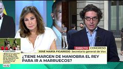 Figaredo, secretario general de VOX: "Estamos ante una invasión que ha provocado Marruecos en un acto de guerra híbrida"