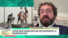 Joaquín Manso, director de 'El Mundo', de la gestión de Ceuta : "El Gobierno no quiso diagnosticar la dimensión del problema"