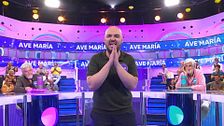 Fran se lanza a bailar como Bisbal y pone al plató en pie